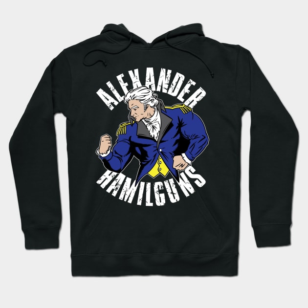 Alexander Hamilguns Hoodie by myoungncsu